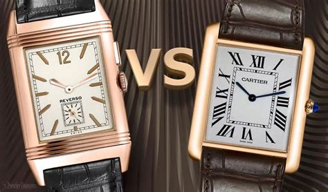 cartier tank vs reverso review.